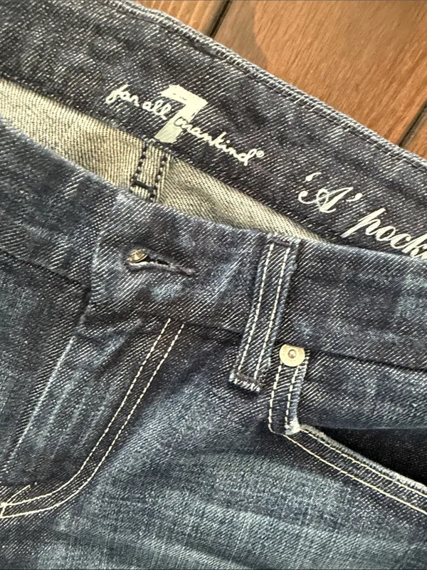 Seven7 Dojo Flare Jeans Women’s Size 28 Y2K Vintage Inspired - Image 3