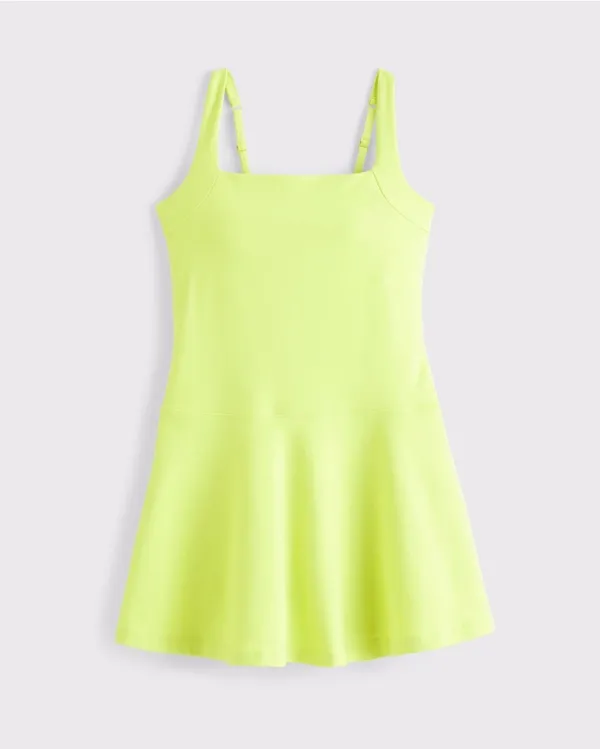 Abercrombie YPB sculptLUX Drop-Waist Mini Dress - Image 2
