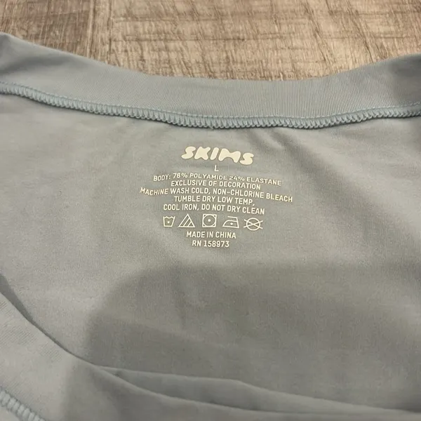 Baby Blue Skims Fits Everybody Tee - Image 3