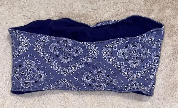 Lavender Boho Paisley Bandeau Medium - Image 2