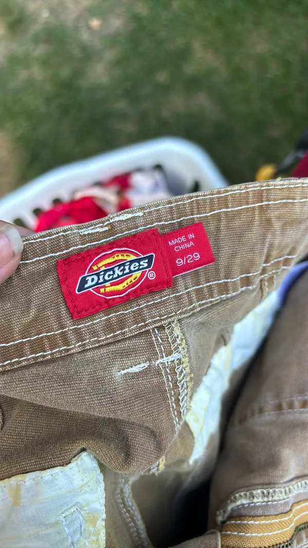 Dickies Tan Cargo Pants - Image 6