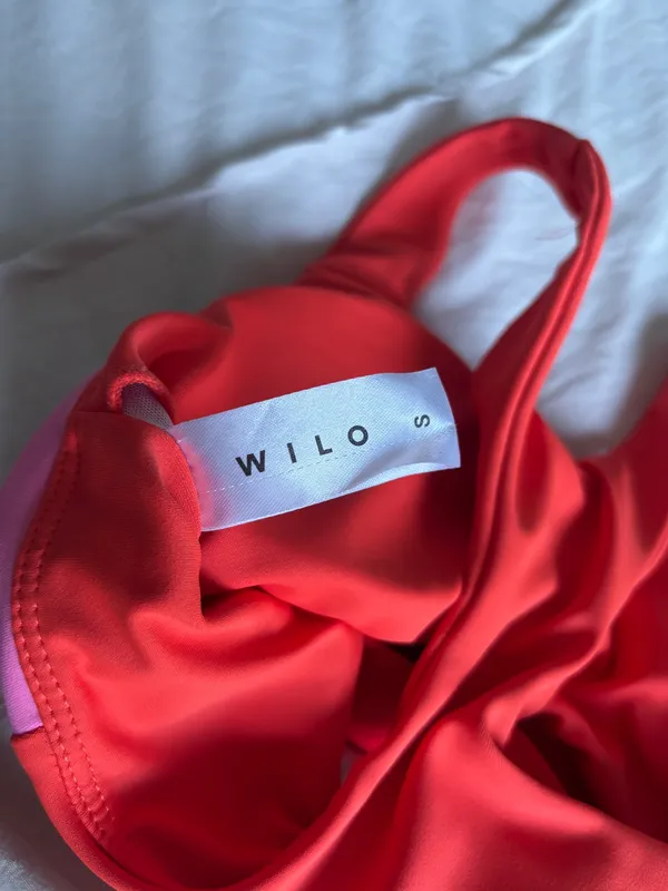 Orange and Pink Wilo Sports Bra - Image 4