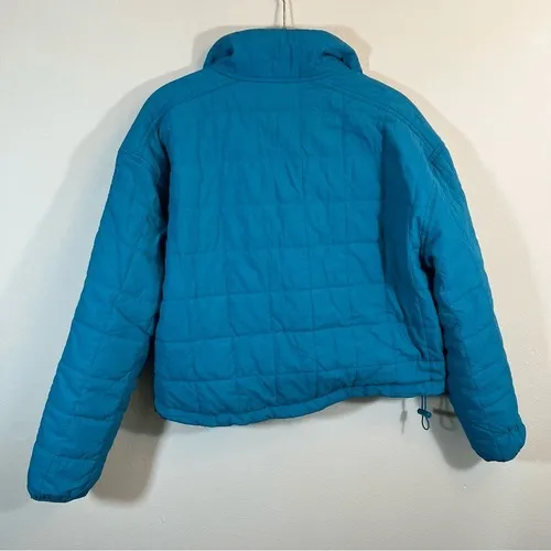 Love Tree Women's‎ Teal Blue Packable Lightweight Puffer Jacket Medium - Image 10