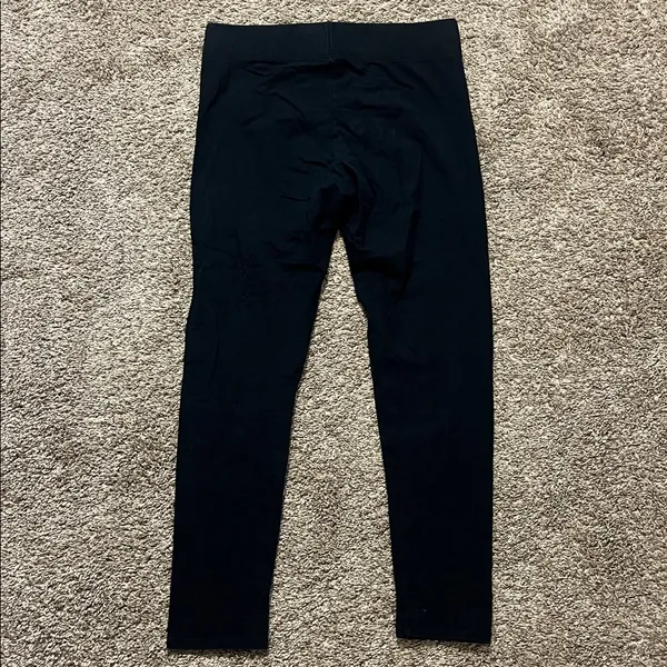 Aerie Women’s Black Hi‎ Rise Leggings Large - Image 4