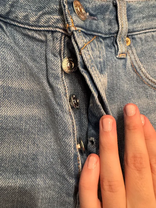 We The Free Frayed Denim Jean Shorts - Image 4
