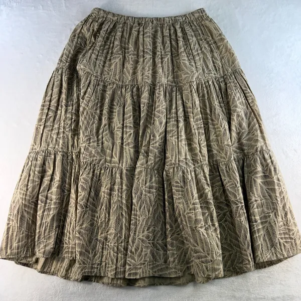White Stag Y2K‎ Vtg M Large Skirt Midi Boho Peasant Whimsy Fairy Tiered Cottagecore Peasant - Image 10