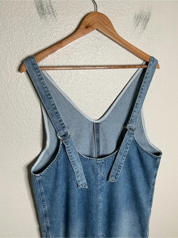 Free People - We The Free High Roller Jumpsuit blue medium - Image 10