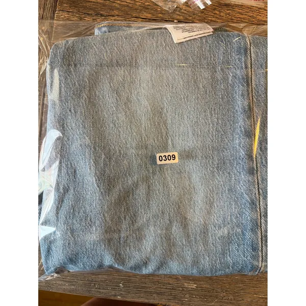 Levis Ribcage Straight Ankle‎ Jeans Womens 26 Light Wash Distressed - Image 8