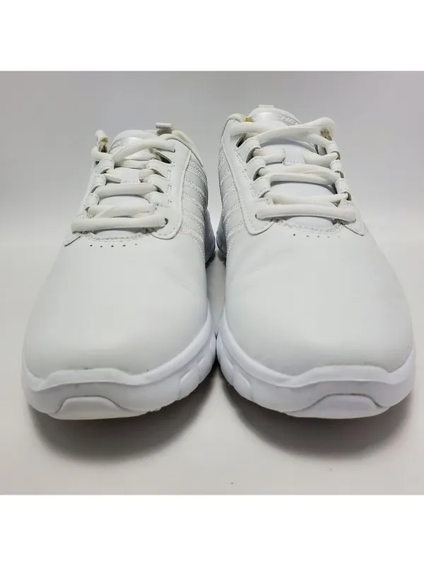 Skechers Flex Work Slip Resistant Memory Foam Eldred Dewey Athletic White Sz 8.5 - Image 4