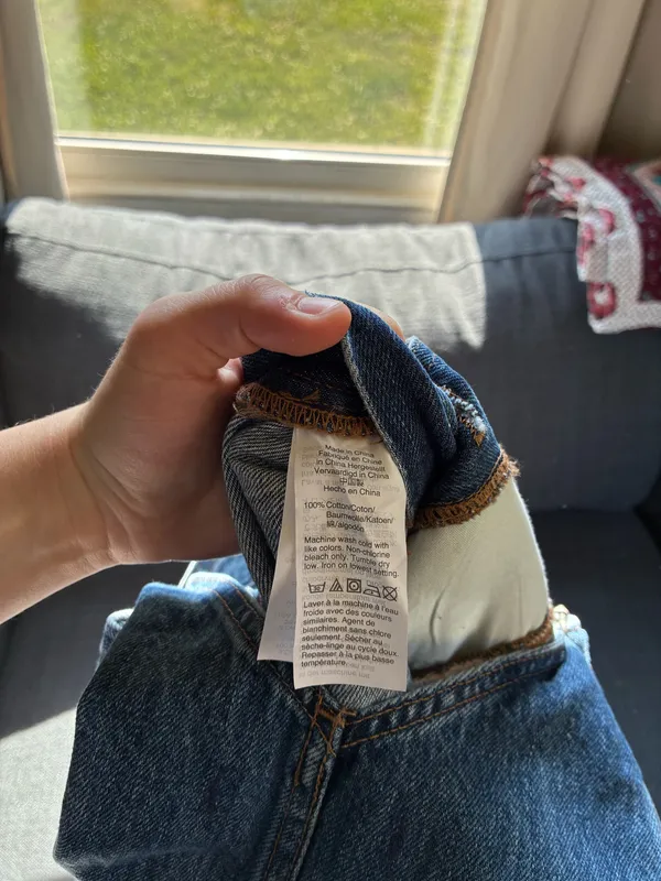 Madewell Jean overalls size XXS 100% Cotton - Image 7