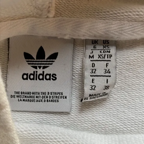 adidas Originals womens Adicolor Classics Cropped Hoodie Hooded Sweatshirt C15‎ - Image 5