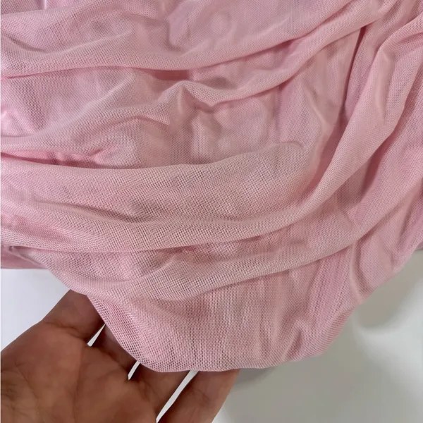 Pink Ruched Corset Size L - Image 2
