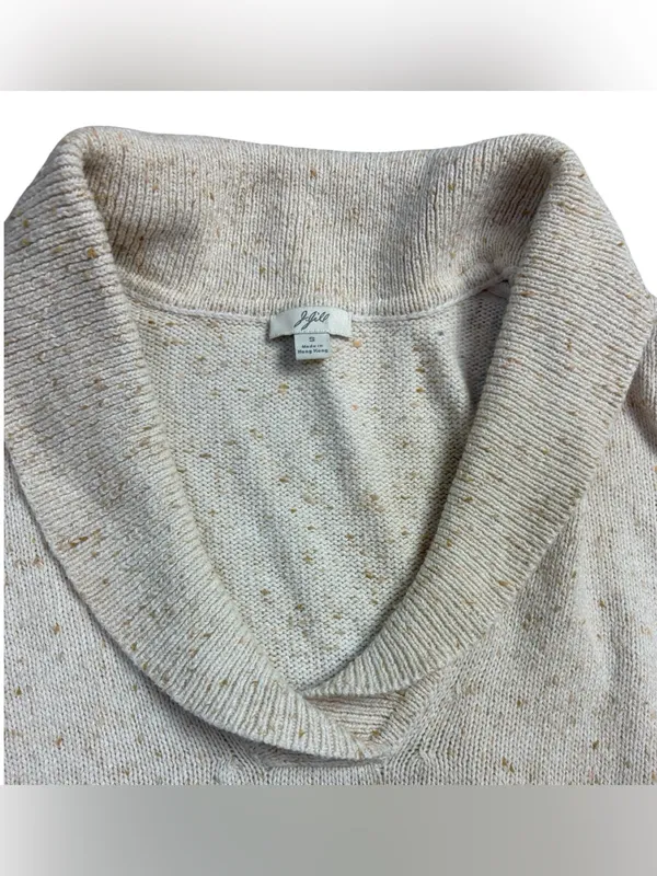 J. Jill Knit Pullover Sweater Tan - Image 3