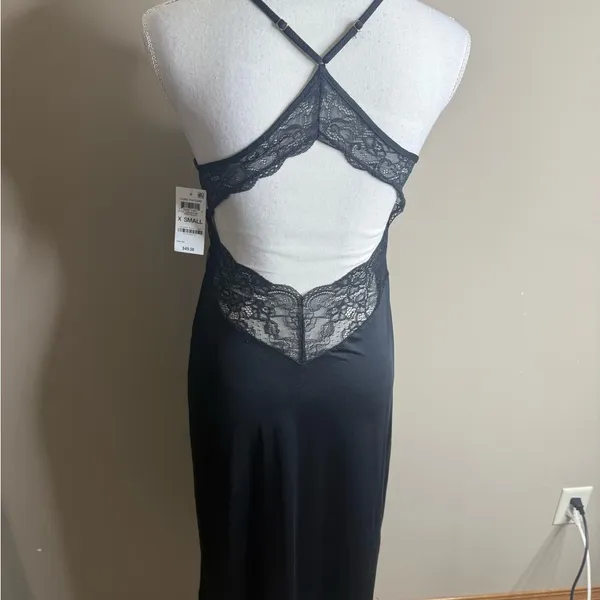 NWT INC International Concepts Black Chemise with Spaghetti Straps - Image 11