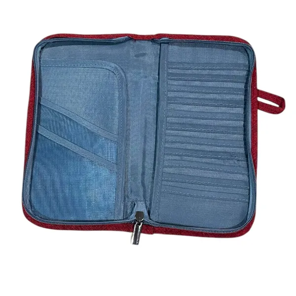 LÄTT LIV Red Travel Wallet - Image 3