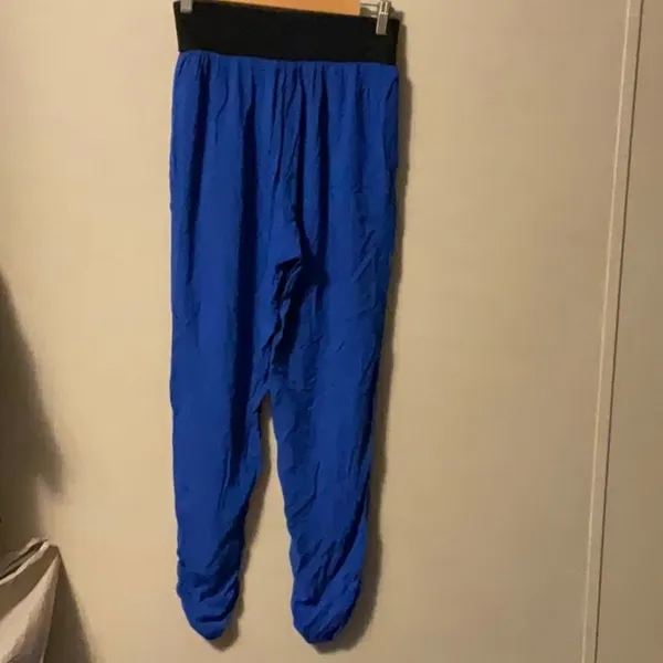 Material Girl Blue Ankle Pants - Image 3