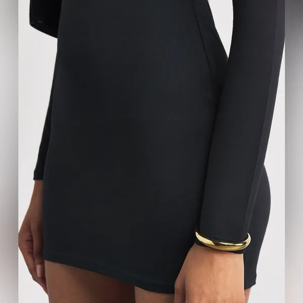 SKIMS Smooth Layers Crew-Neck Mini Dress, Size Large , $98 - Image 2