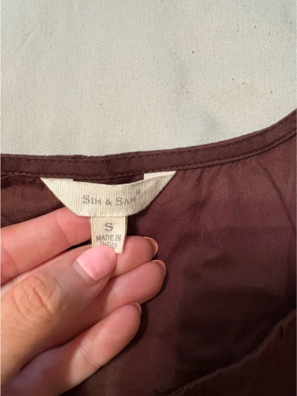 Brown top - Image 2