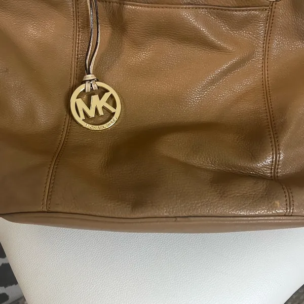 Michael Kors jet set carryall tan/cream - Image 2