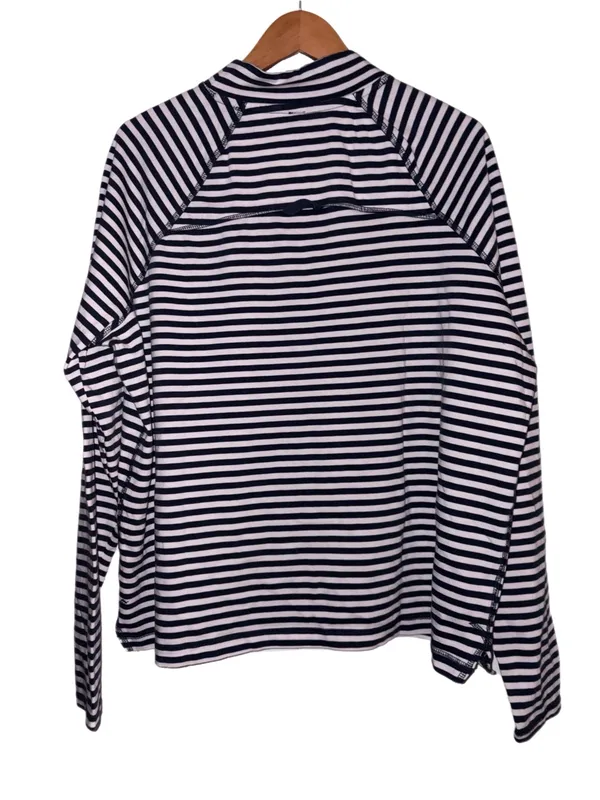 FP Movement Restoration Layer Long Sleeve Tee RARE Sailor Stripe Navy Small NEW - Image 7