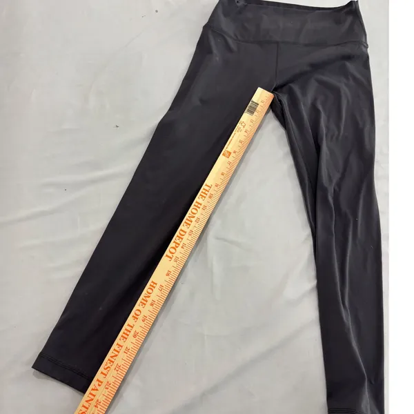 90 Degree by Reflex Womens High Waisted 7/8 Leggings Black Gray Yoga Pants - Image 6