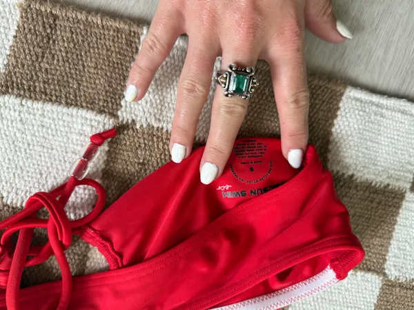 PacSun Swim Top Bikini red - Image 2