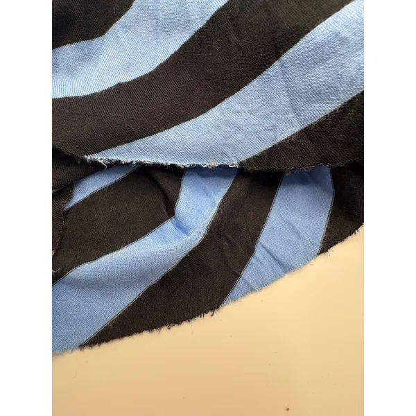 Anthropologie Moth Striped Maxi Dress Y2K 90s Coastal Cool Girl Stretch Nautical - Image 10