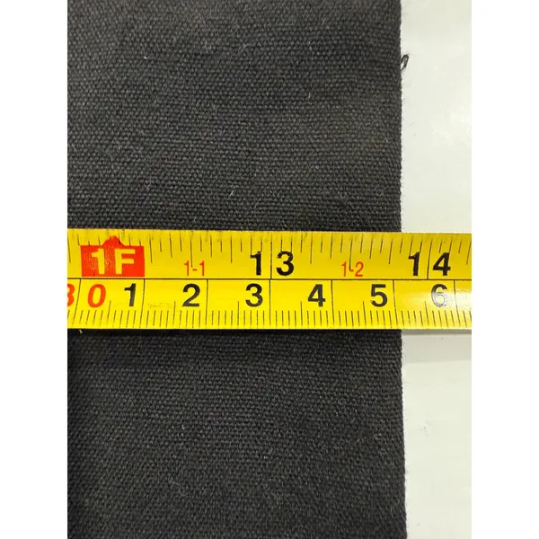 Reformation Black Canvas Tote Bag‎ Reusable Shopping Bag Minimalist - Image 5