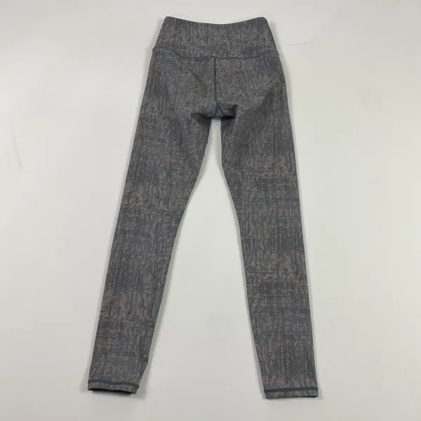 Varley Leggings Womens XS Blue Gray‎ Abstract Print High Rise Yoga Athleisure - Image 8
