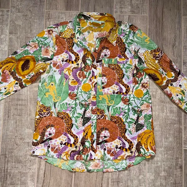 The Destinations multicoloured jungle pajama set Multiple Size XS - Image 5