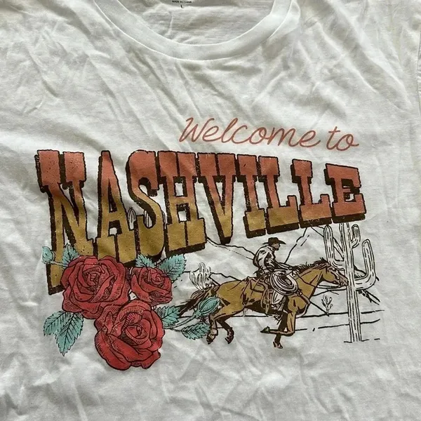 Rebellious One 4/$25 NWT Nashville Cotton Tee Tshirt Sz L - Image 2