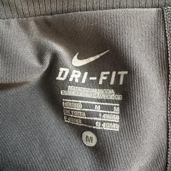 Nike Dri-Fit Micro Mini Skort Grey Blue Size Medium - Image 5