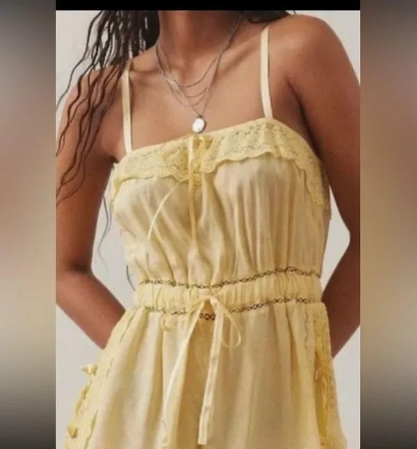 Urban Outfitters Out From Under Sail Away With Me Romper. Size Small - Image 2