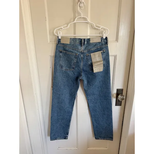 NWT‎ Everlane organic cotton The Relaxed Straight Jean size 26 regular - Image 6