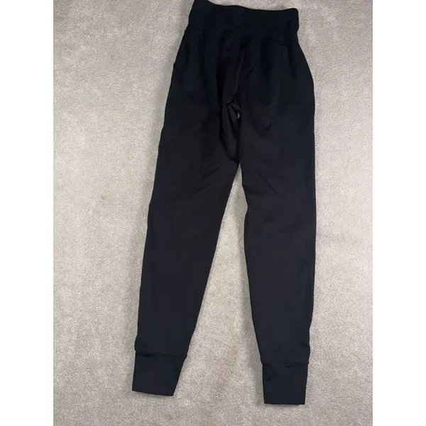 under armour black fitted womens joggers sweatpants xs - Image 8