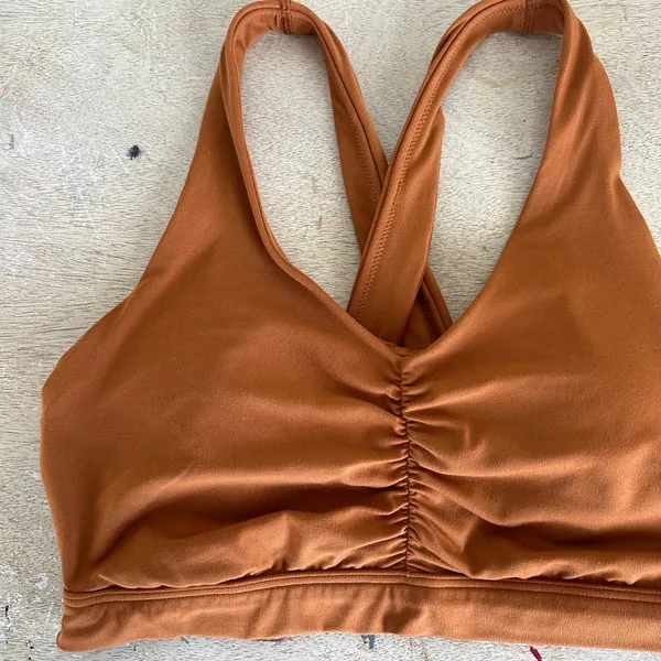 Aerie Offline Ruched Front Racerback Bra - Image 4