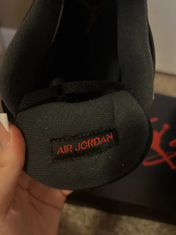 Air Jordan 4 Retro SE Black Canvas Mens Size 9.5 - Image 7