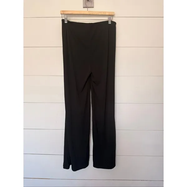 Lauren Ralph Lauren Women’s Medium Black Pull on Studded Flare Pants - Image 3