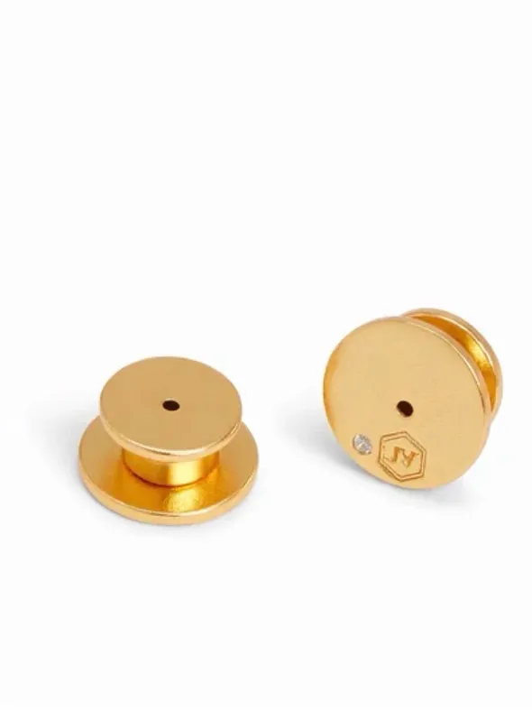 Julie Vos Astor Doorknocker Earring Gold - Image 4