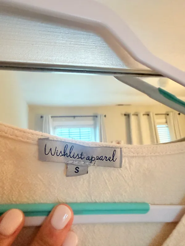 Linen beige top Tan - Image 3