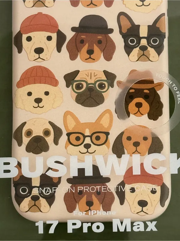 MVMT nwt Bushwick Dog Pattern iPhone 17 Pro Max Case - with Dogs - Image 2