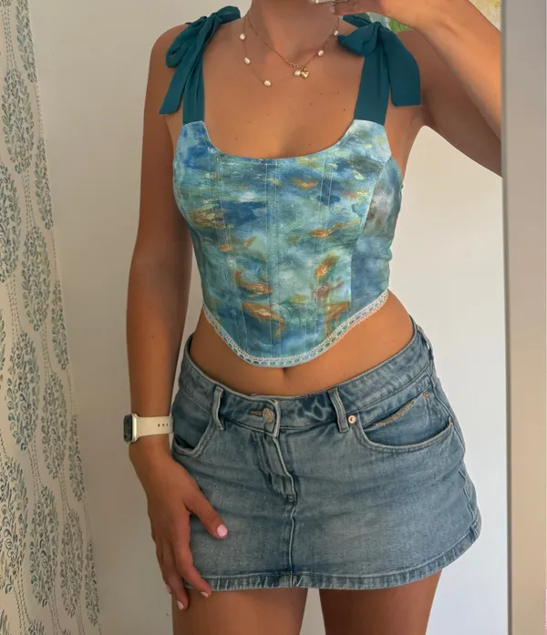 Corset Top White Fox Boutique - Image 2