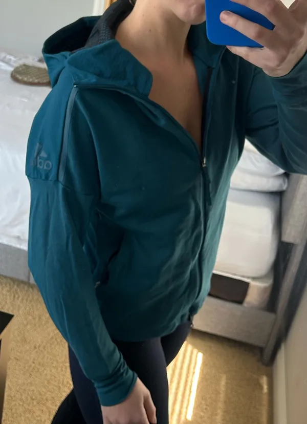 Adidas hoodie athletic jacket - Image 8