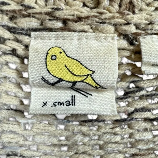 Anthropologie Yellow Bird‎ Chunky Cardigan Sweater Size XS - Image 2