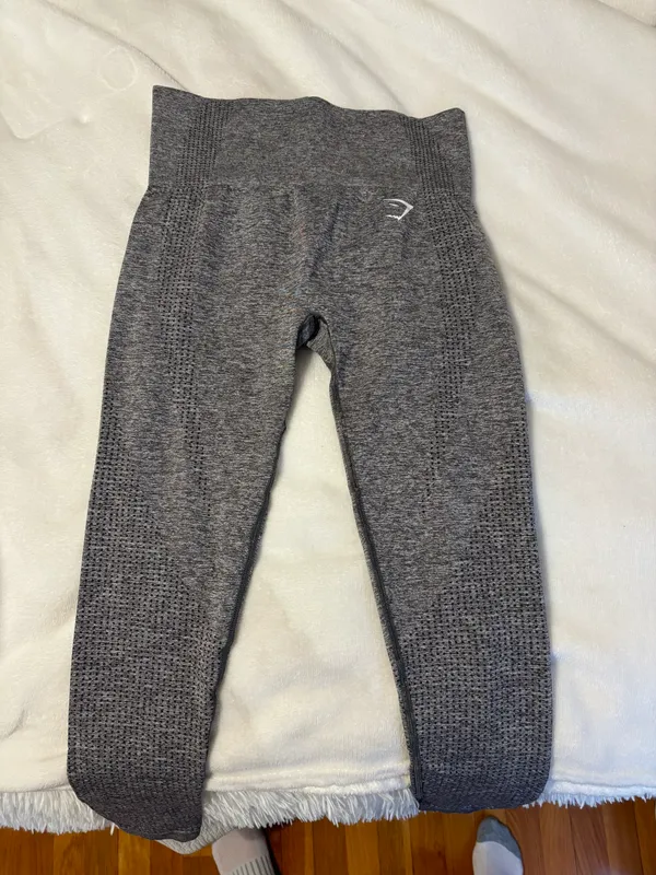 Gymshark Gray Vital Seamless Leggings - Image 2