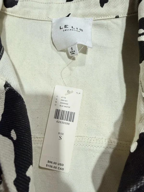 Anthropologie Cow Print Jacket - Image 2