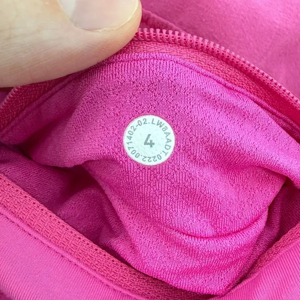 Lululemon Pace Rival Skirt Skort Tall Sonic Pink Size 4 Pickleball Tennis W8AADT - Image 7
