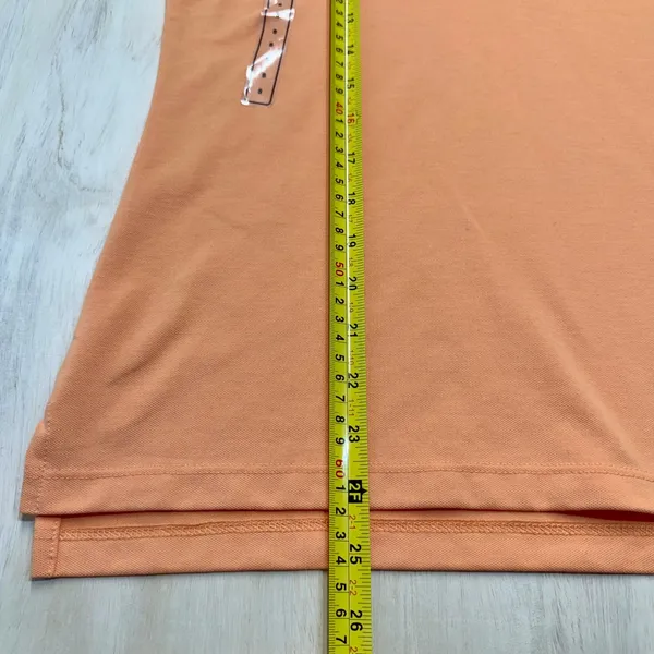 NEW Walter Hagen‎ Clubhouse Womens Small Fresh Orange SS Classic Polo Golf Shirt - Image 8