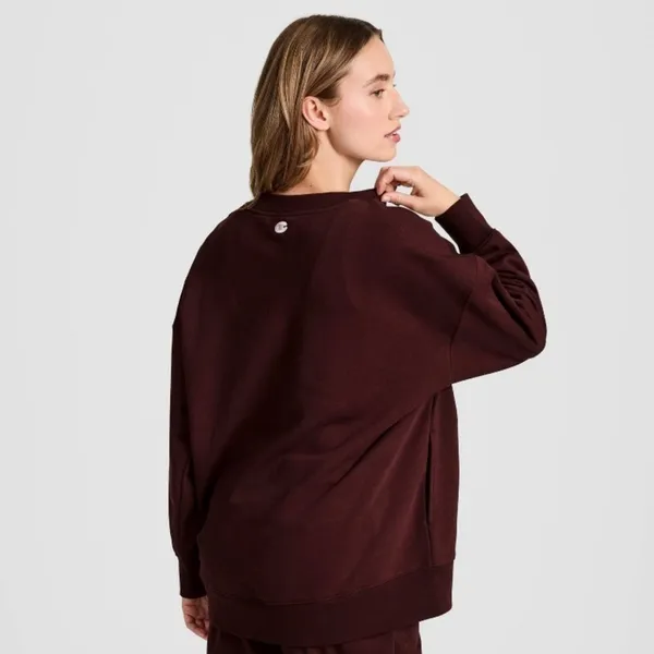 Champion Women’s Long Sleeve V-Neck French Terry Pullover Size Small - Image 2