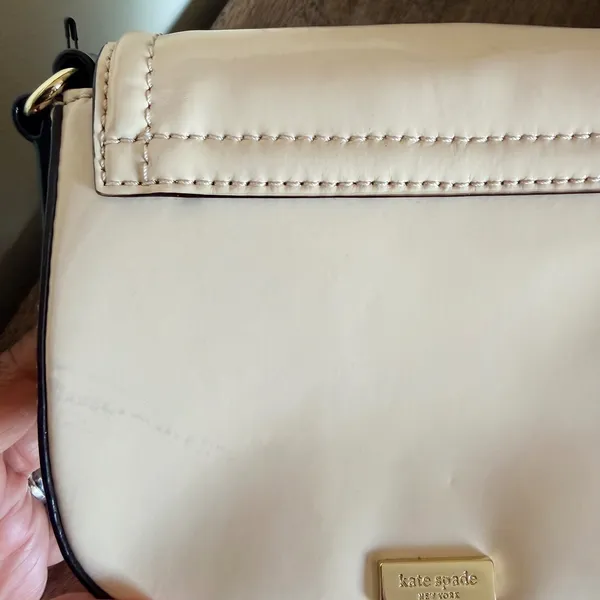 Kate Spade Chelsea Park Jade Crossbody Patent Leather Bow Preppy Mod Coquette - Image 13